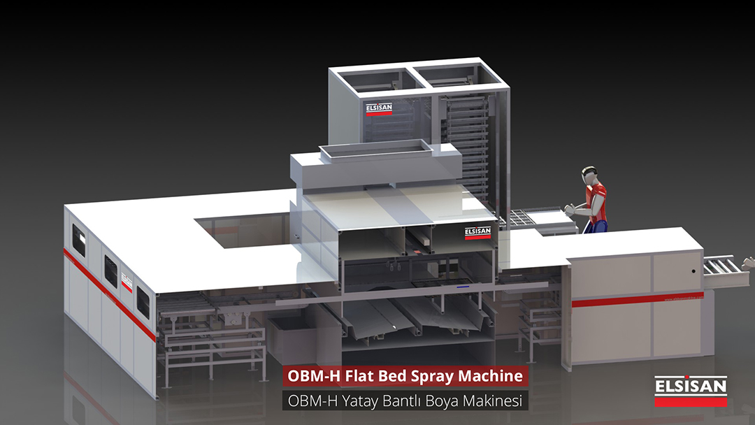 OBM H Automated Coating Spray Machine Elsisan